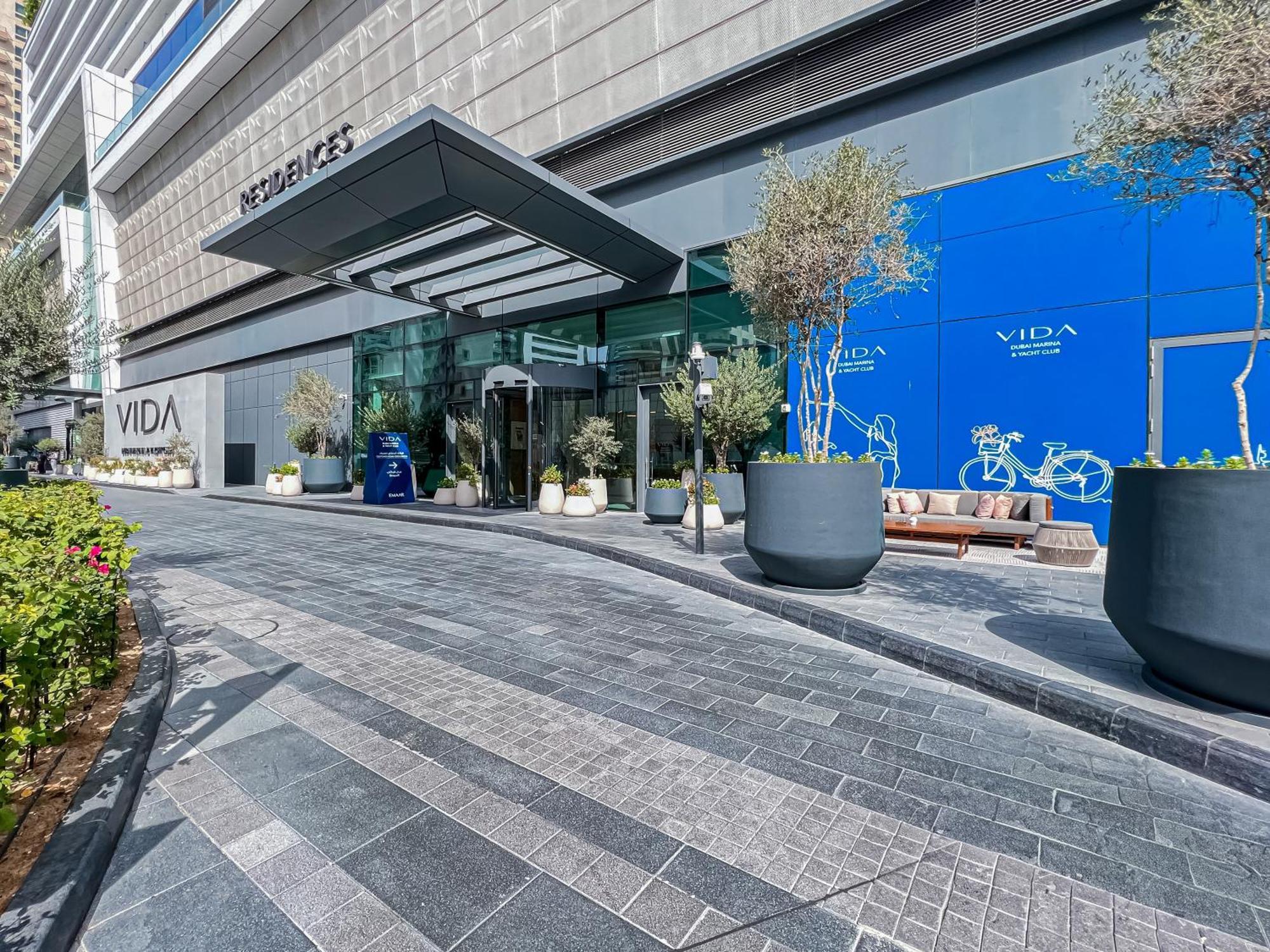 Appartement Modern 2Br High Floor Haven In Vida Dubai Marina Extérieur photo