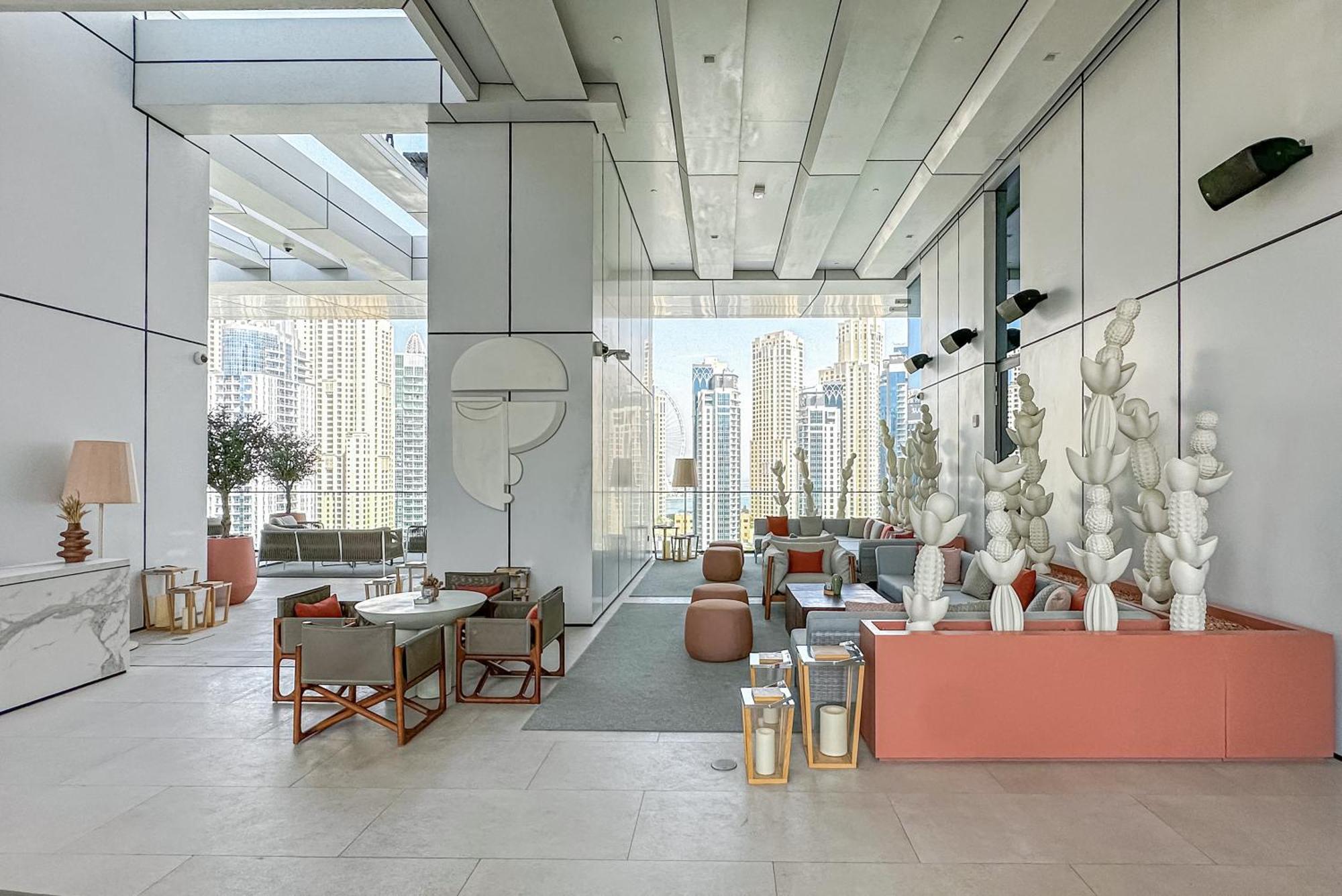 Appartement Modern 2Br High Floor Haven In Vida Dubai Marina Extérieur photo