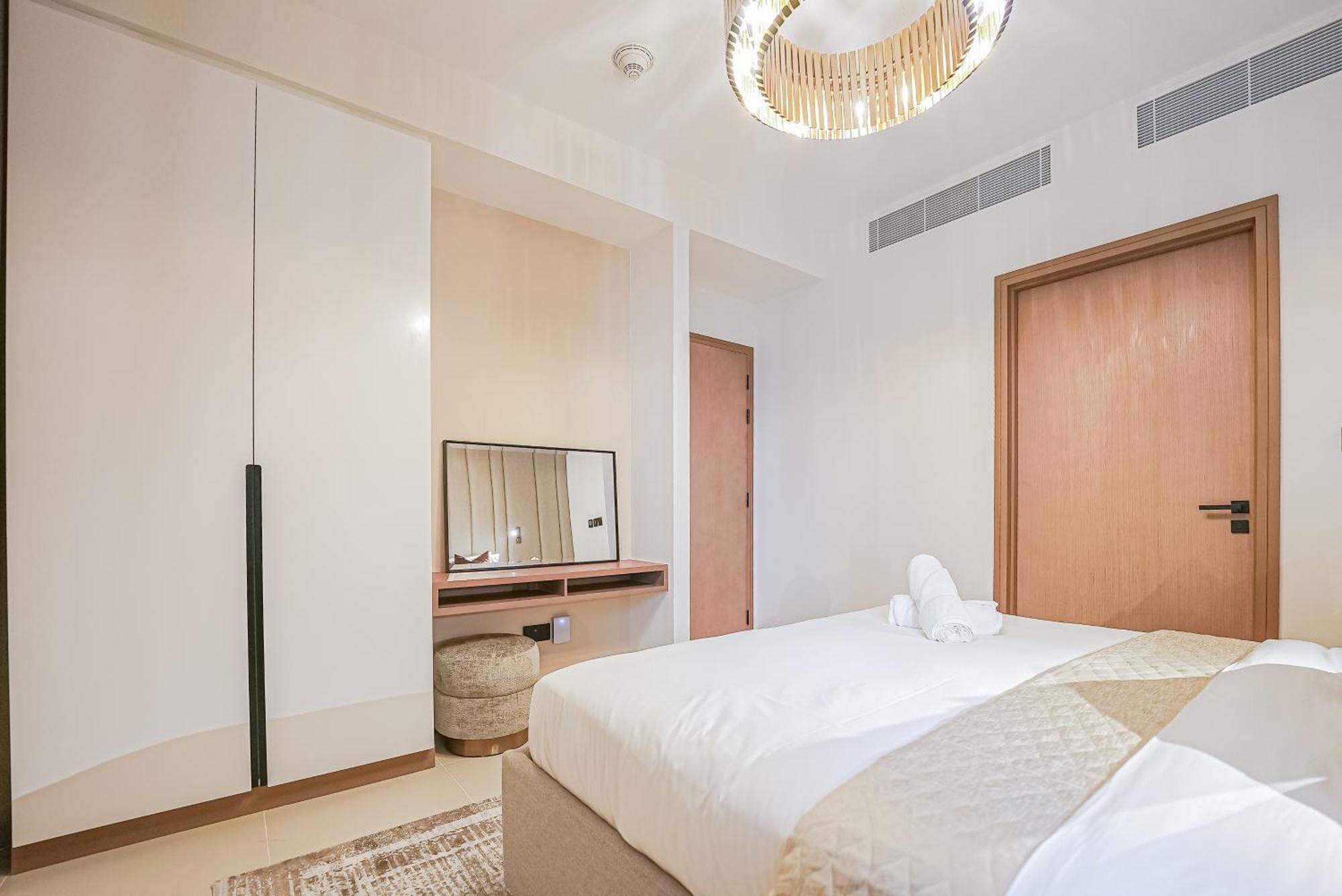 Appartement Modern 2Br High Floor Haven In Vida Dubai Marina Extérieur photo
