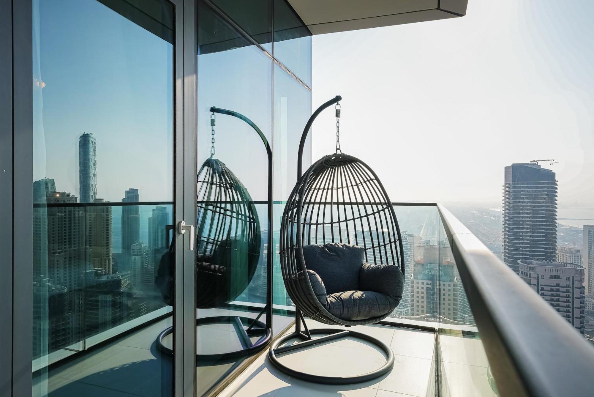 Appartement Modern 2Br High Floor Haven In Vida Dubai Marina Extérieur photo