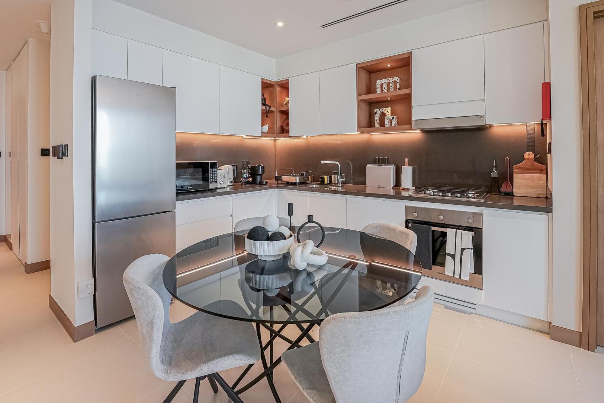 Appartement Modern 2Br High Floor Haven In Vida Dubai Marina Extérieur photo